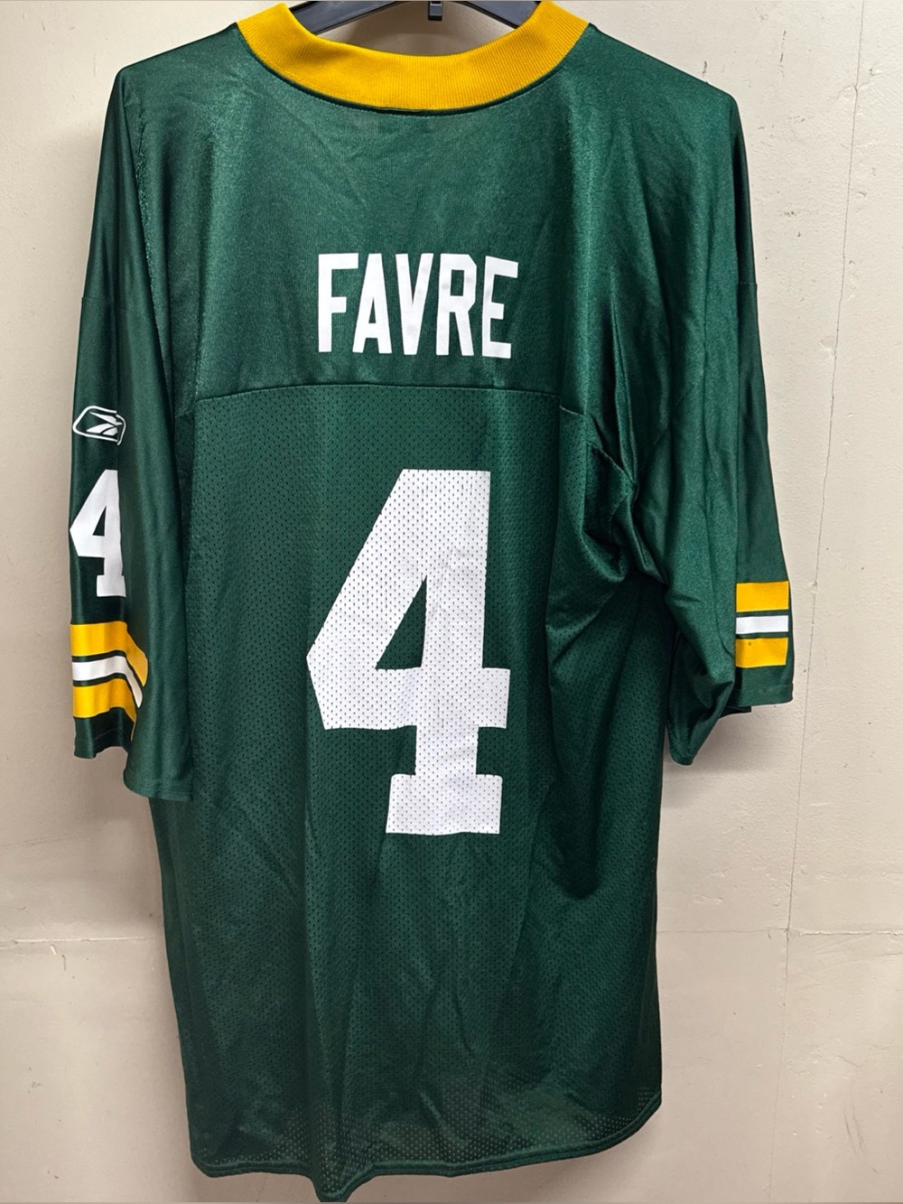 Green Bay Packers Vintage Reebok Brett Favre #4 Jersey Mens Size Large NFL, 90's